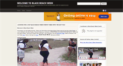 Desktop Screenshot of blackbeachweek.us